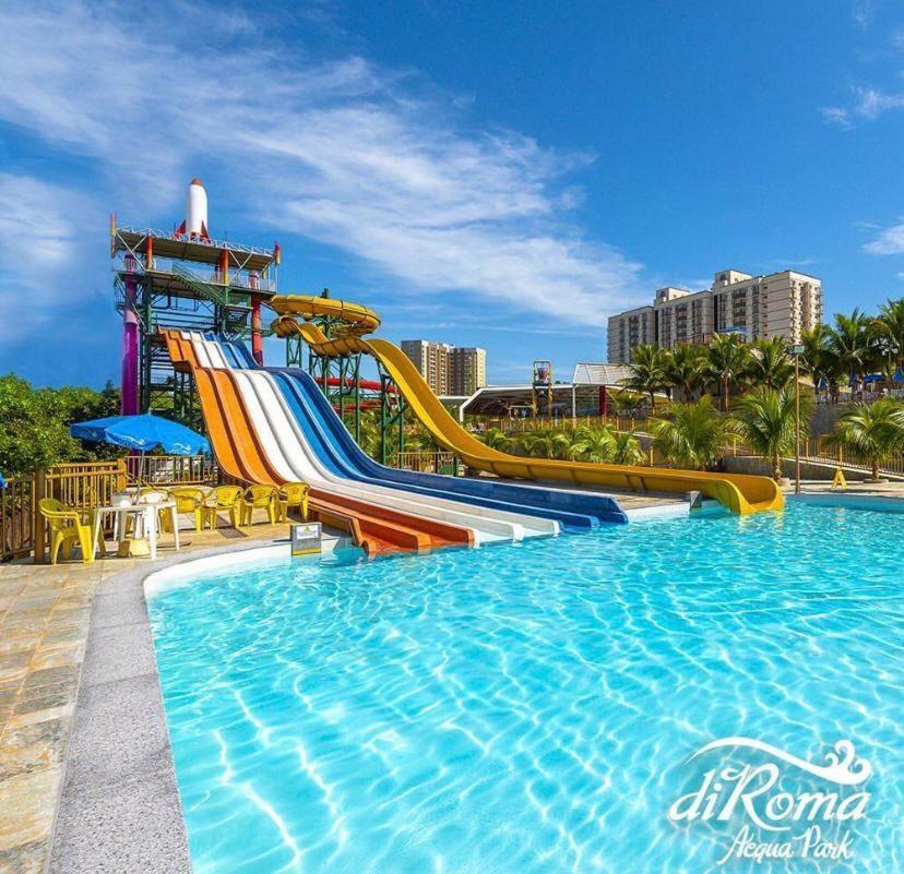 Spazzio Diroma Com Acesso Ao Acqua Park - Temporada Cn Adriele Калдас Новас Екстериор снимка